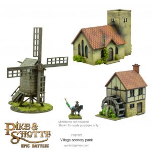 Pike and Shotte-Village Scenery Pack