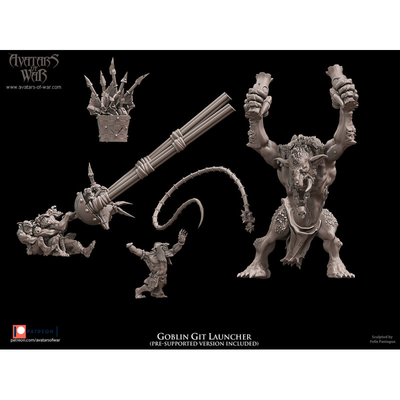 Avatars Of War 3D-Catapulte à gobelins Avatars Of War 3D-Catapulte à gobelins