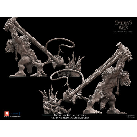 Avatars Of War 3D-Catapulte à gobelins