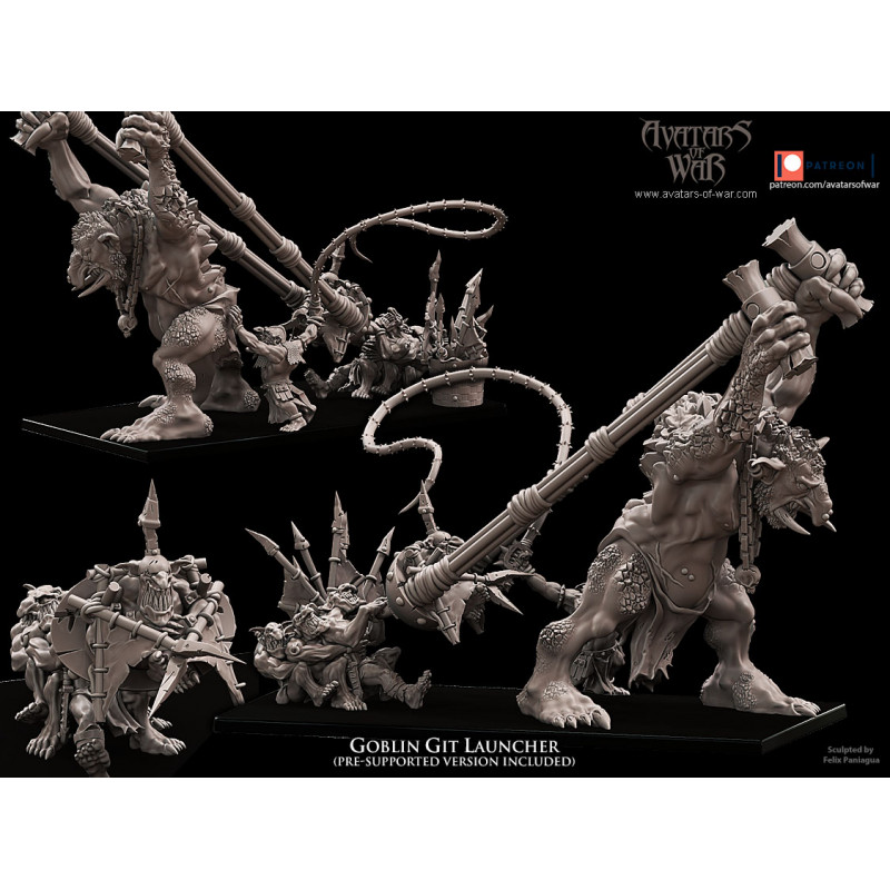 Avatars Of War 3D-Catapulte à gobelins Avatars Of War 3D-Catapulte à gobelins