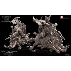 Avatars Of War 3D-Chef orque sauvage sur sanglier  (2)