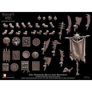 Avatars of war 3D-Kit orques à pieds X 10