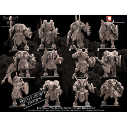 Avatars Of War 3D-Battle Ready Régiment hommes bêtes X 20 (2)