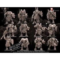 Avatars Of War 3D-Battle Ready Régiment hommes bêtes X 20