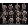 Avatars Of War 3D-Battle Ready Régiment hommes bêtes X 20