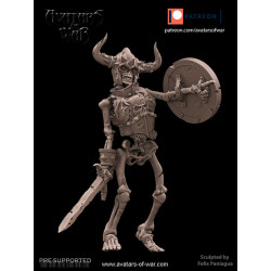 Figurines Avatars of War - Héros et guerriers épiques pour vos wargames