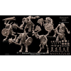 Avatars of War-Kit  squelettes hommes bêtes