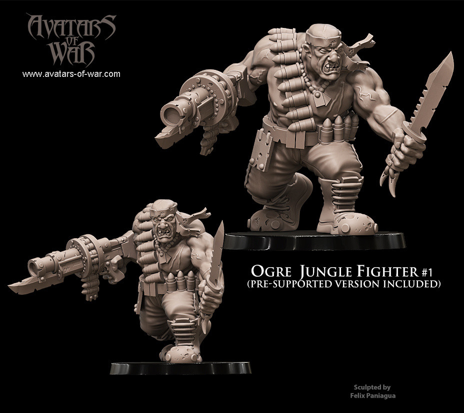Ogre - Ogre jungle fighter 2 - Picture 1 of 1