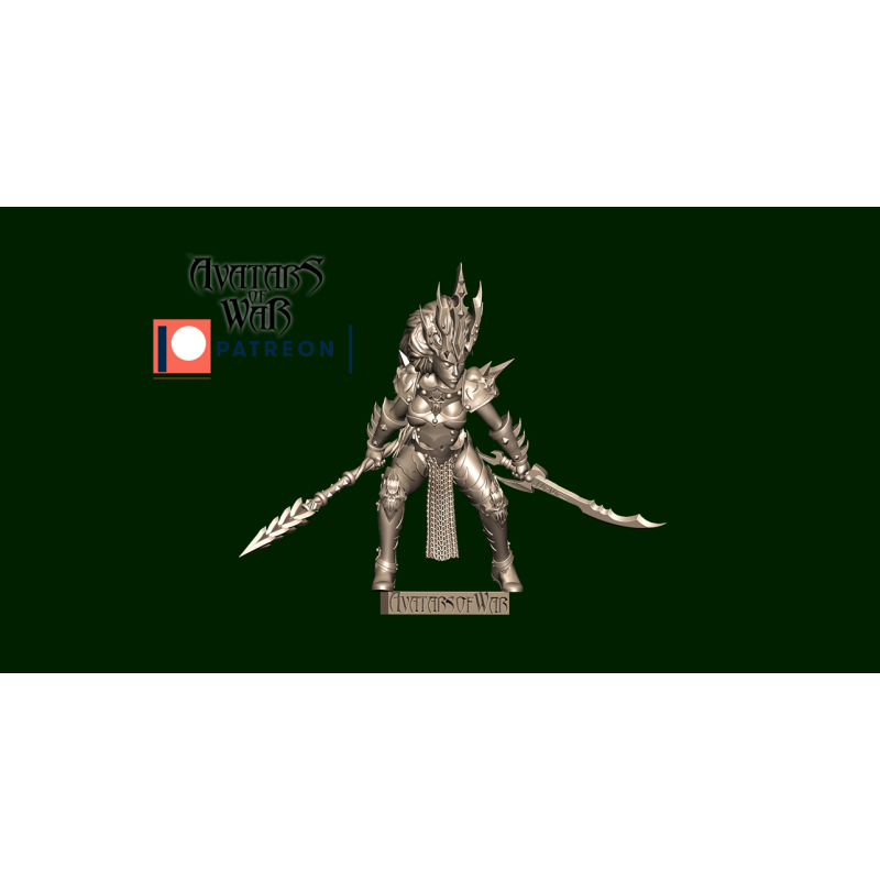 Figurines Avatars of War - Héros et guerriers épiques pour vos wargames