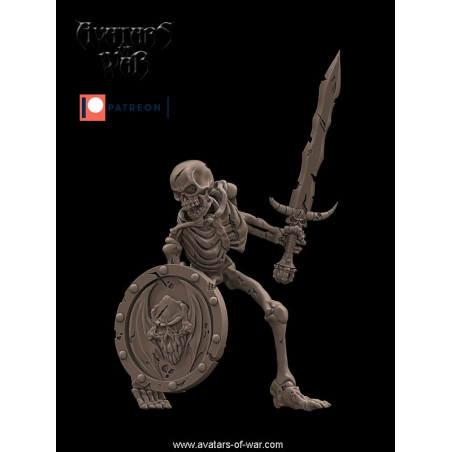 Figurines Avatars of War - Héros et guerriers épiques pour vos wargames
