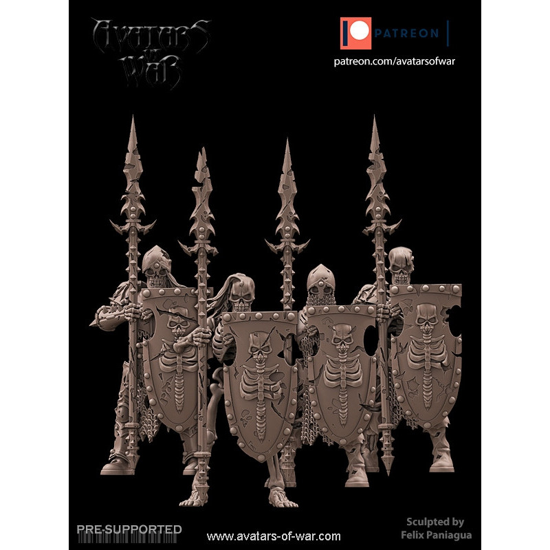 Figurines Avatars of War - Héros et guerriers épiques pour vos wargames