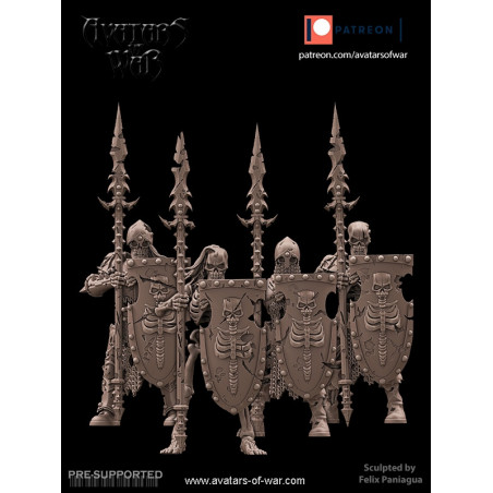 Figurines Avatars of War - Héros et guerriers épiques pour vos wargames