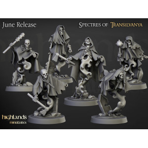 Higland Miniature Transilvanya - Crypt ghosts