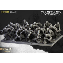 Higland Miniature Transilvanya - Ghouls unit (2)