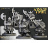 Higlands Miniatures 3D-Guerriers nains armes lourdes
