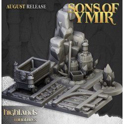 Higlands Miniatures 3D-Mineurs nains (2)