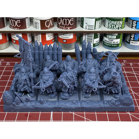 Higlands Miniatures 3D-Arbalétriers nains