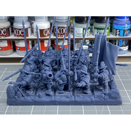 Higlands Miniatures 3D-Lanciers nains