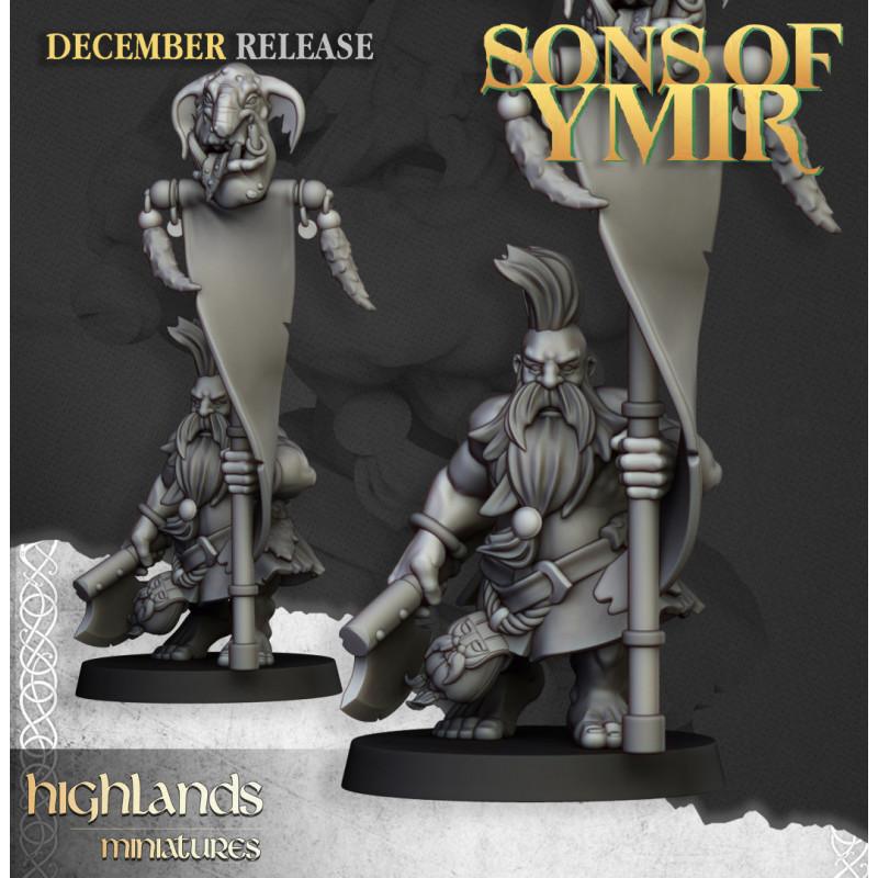 Higlands Miniatures 3D-Tueurs nains