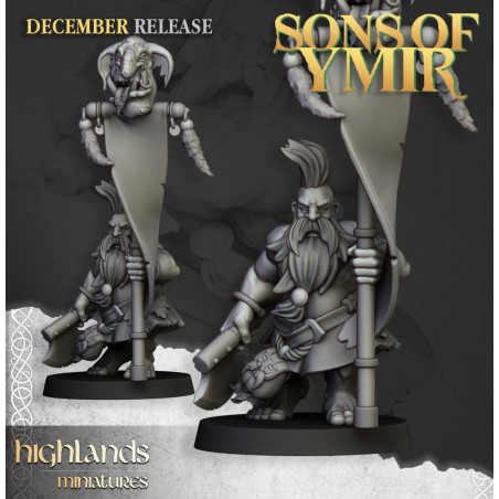 Higlands Miniatures 3D-Tueurs nains