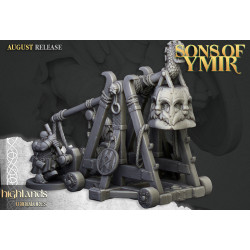 Higlands Miniatures 3D-Catapulte naine (2)