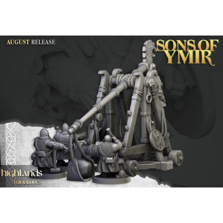 Higlands Miniatures 3D-Catapulte naine