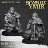 Higlands Miniatures 3D-Heros nain maitresse des runes
