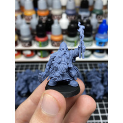 Higlands Miniatures 3D-Heros nain Prêtre des runes (2)