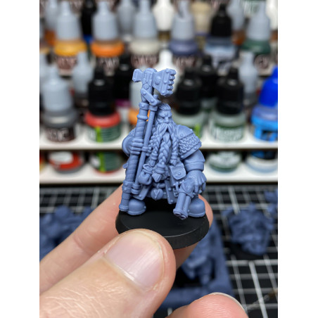 Higlands Miniatures 3D-Heros nain Ingénieur