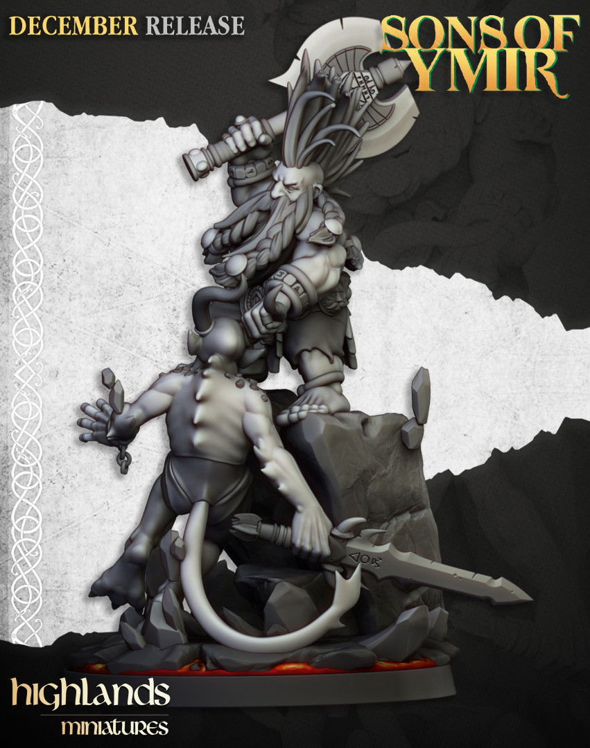 Royaumes nains -Heros nain tueur de démon - Imagen 2 de 3