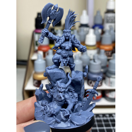 Higlands Miniatures 3D-Heros nain tueuse de démon