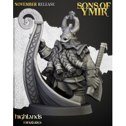 Higlands Miniatures 3D-Heros nain Maitre des océans (2)