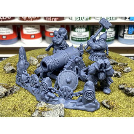 Higlands Miniatures 3D-Canon nain