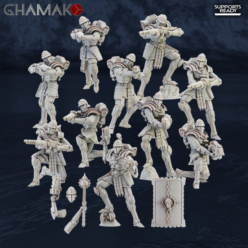 Ghamak 3D-Culte mécanique-Gatekeepers SquadGhamak-Gatekeepers Squad
