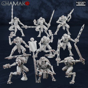 Ghamak 3D-Culte mécanique-Ironbreakers Squad