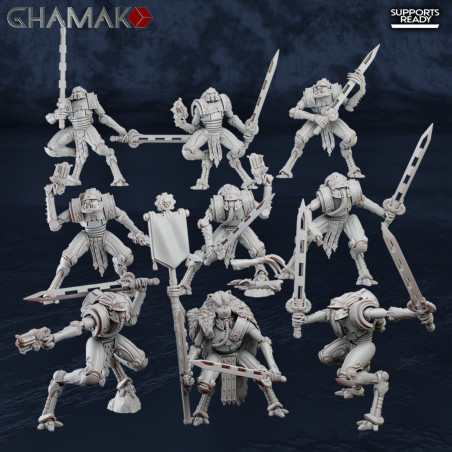 Ghamak 3D-Culte mécanique-Ironbreakers SquadGhamak-Ironbreakers Squad