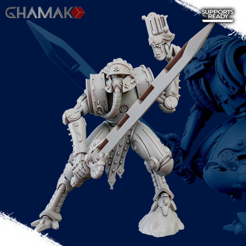 Ghamak 3D-Culte mécanique-Ironbreakers SquadGhamak-Ironbreakers Squad
