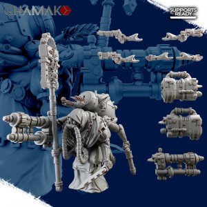 Ghamak 3D-Culte mécanique-Forge priest
