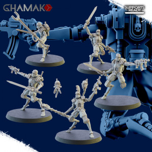 Ghamak 3D-Culte mécanique-Martian Ironborned Squad