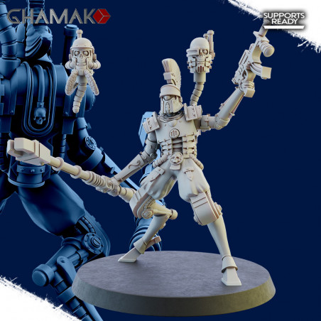 Ghamak 3D-Culte mécanique-Martian Ironborned SquadGhamak-Martian Ironborned Squad