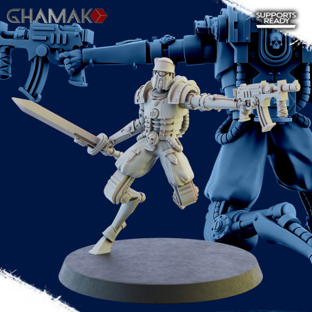 Ghamak 3D-Culte mécanique-Martian Ironborned SquadGhamak-Martian Ironborned Squad