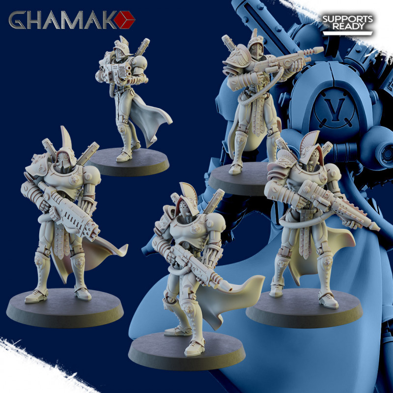 Ghamak 3D-Culte mécanique-Cult of mars Forged SquadGhamak-Cult of mars Forged Squad