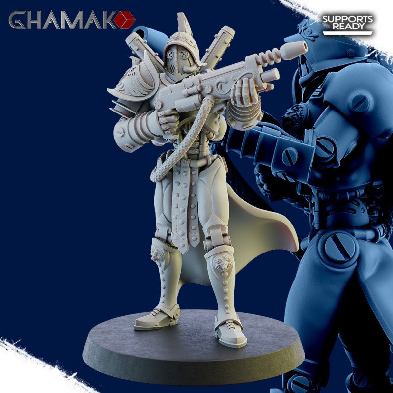 Ghamak 3D-Culte mécanique-Cult of mars Forged SquadGhamak-Cult of mars Forged Squad
