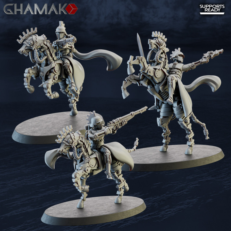 Ghamak 3D-Culte mécanique-Martian EquestriansGhamak-Martian Equestrians