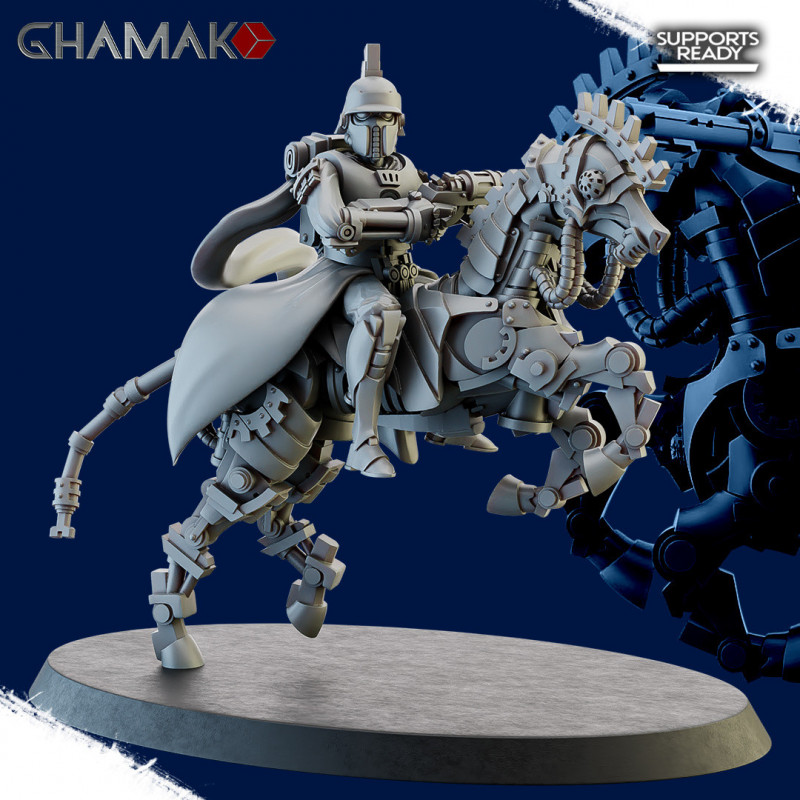 Ghamak 3D-Culte mécanique-Martian EquestriansGhamak-Martian Equestrians
