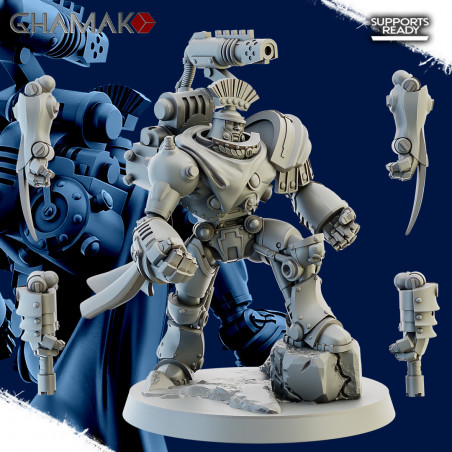 Ghamak 3D-Culte mécanique-Martian Iron golemsGhamak-Martian Iron golems