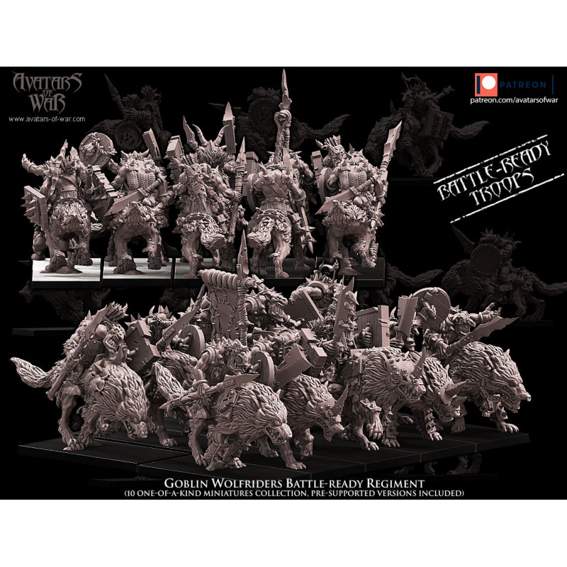Figurines Avatars of War - Héros et guerriers épiques pour vos wargames