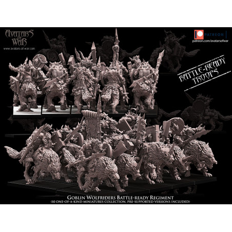 Figurines Avatars of War - Héros et guerriers épiques pour vos wargames