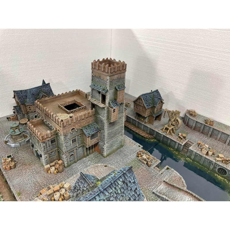 Décors modulaires 28/32 mm – 3D Layered Scenery – Filament

