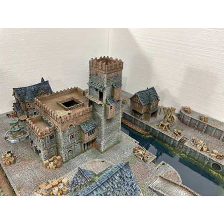 Décors modulaires 28/32 mm – 3D Layered Scenery – Filament


